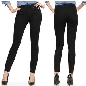 GAP Curvy True Skinny Black Jeans